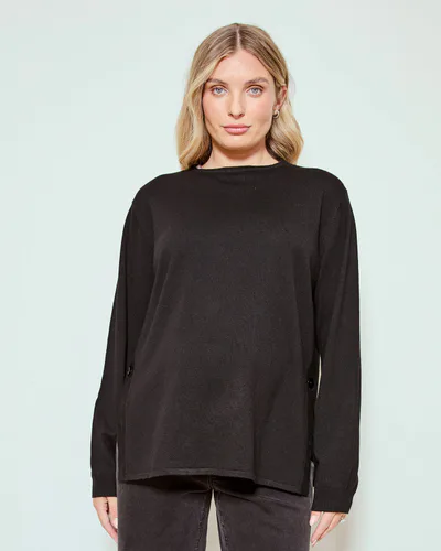 Soon Maternity Soft Knit Feeding Top