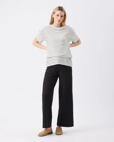 Ripe Maternity Isha Wide Leg Pant Black