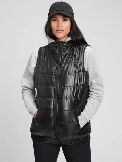 Gap Maternity Recycled Puffer Vest
