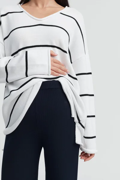 Legoe Heritage Celeste Wide Leg Pant (Dark Navy)