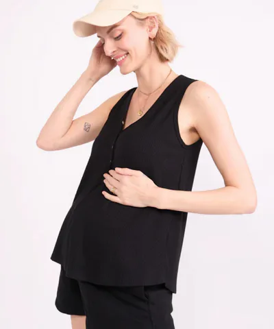 Bump City The Lounge Nursing Tank