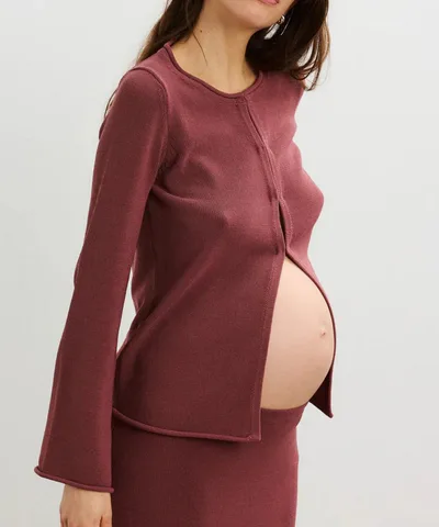 Bump City HATCH: The Liana Top (Raisin)