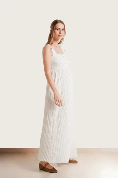 NOM Maternity Emma During + After Maxi Tank Dress