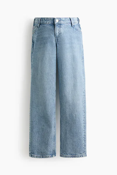 H&M MAMA Straight Ankle Jeans