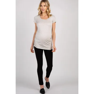 Target PinkBlush Black Skinny Maternity Pants