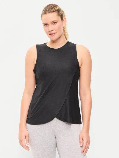 Old Navy Maternity Cloud 94 Soft Nursing Wrap Top