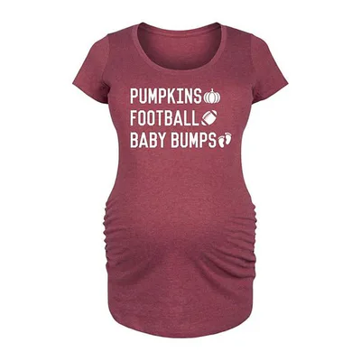 Kohl's Maternity Pumpkins Football Baby Bumps Graphic Tee