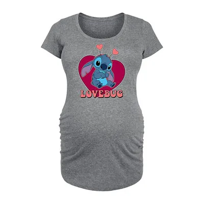 Kohl's Disney's Lilo & Stitch Maternity Lovebug Graphic Tee