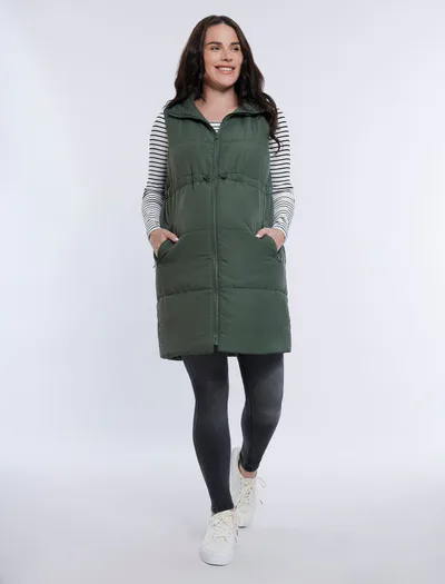 Motherhood Maternity Puffer Vest