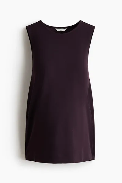 H&M MAMA Slit-Detail Tank Top