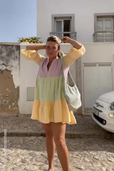 For The Creators Kenya Dress Smokey Grape