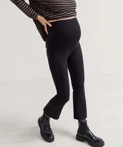 Bump City HATCH: The Bodyflex Crop Perfect Pant