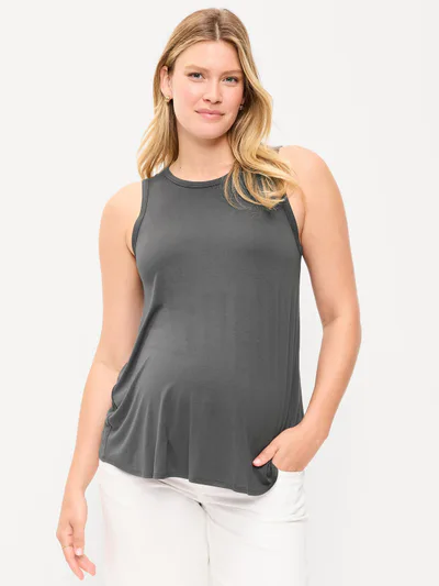 Old Navy Maternity High-Neck Relaxed Tank Top