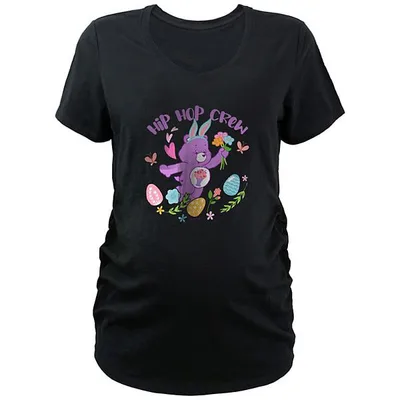 Kohl's Maternity Care Bears Hip Hop Crew V-Neck Graphic Tee
