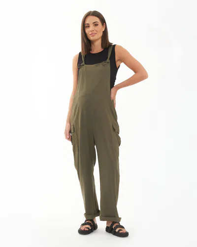 Special Addition Cargo Pocket Linen Jumpsuit