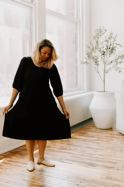 Milk & Baby Tiered Breastfeeding Dress