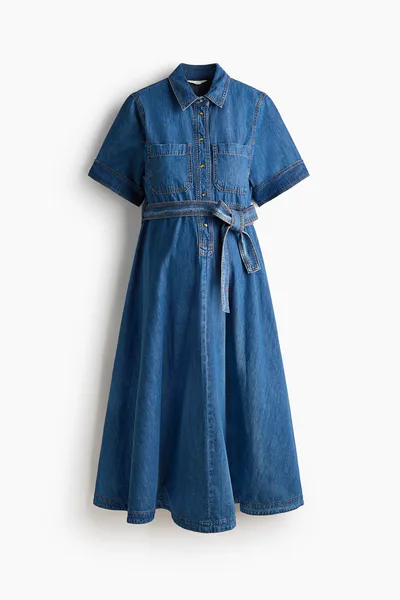 H&M MAMA Before & After Denim Dress