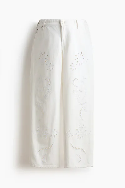 H&M MAMA Straight Ankle Jeans