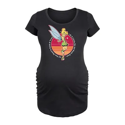 Kohl's Disney's Peter Pan Maternity Faith Trust Pixie Dust Graphic Tee