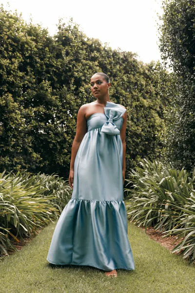 Petal & Pup Betina Bow Front Maxi Dress