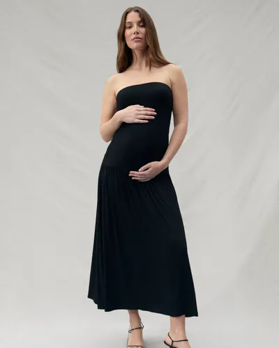 BUMPSUIT The Cotton Strapless Dress