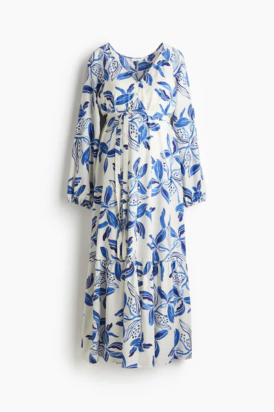 H&M MAMA Before & After Tie-belt Dress