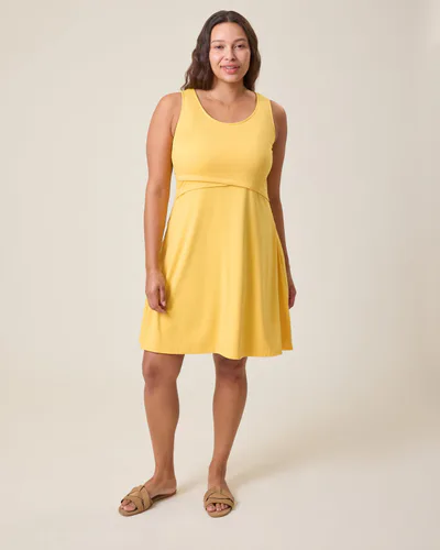 Kindred Bravely Penelope Crossover Nursing Dress | Citrus
