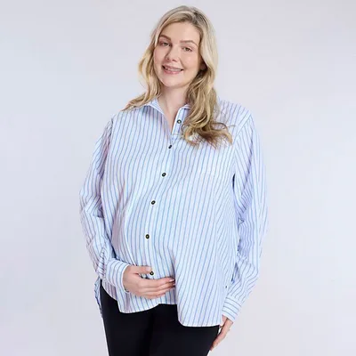 Kohl's Maternity Motherhood® Poplin Shirt