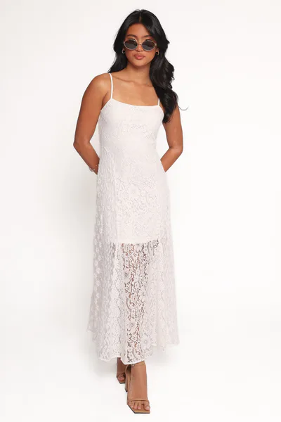 Petal & Pup Varia Lace Maxi Dress