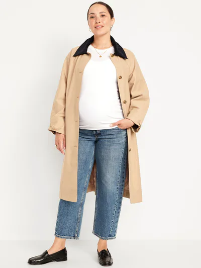 Old Navy Maternity Full Panel Barrel Ankle Jeans