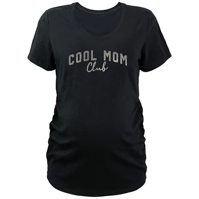 Kohl's Maternity Cool Mom Club V-Neck Graphic Tee