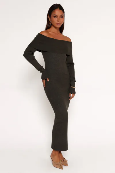Petal & Pup Archie Off The Shoulder Midi Dress