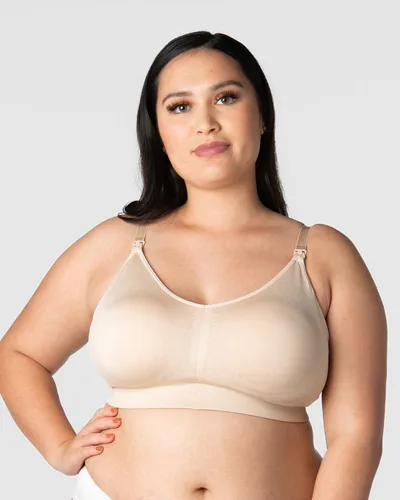 Hotmilk Lingerie My Necessity Wirefree Nursing Bra - Frappe Busty