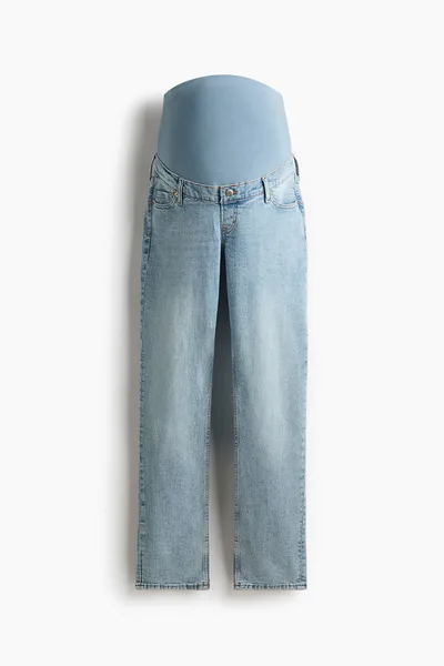 H&M MAMA Slim Straight High Jeans