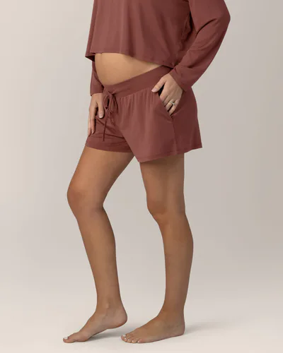 Kindred Bravely Aria Bamboo Casual Lounge Short | Redwood