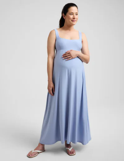 Beyond Yoga Featherweight Endless Summer Maxi Dress
