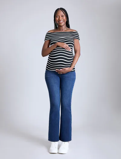 Motherhood Maternity Off The Shoulder Top
