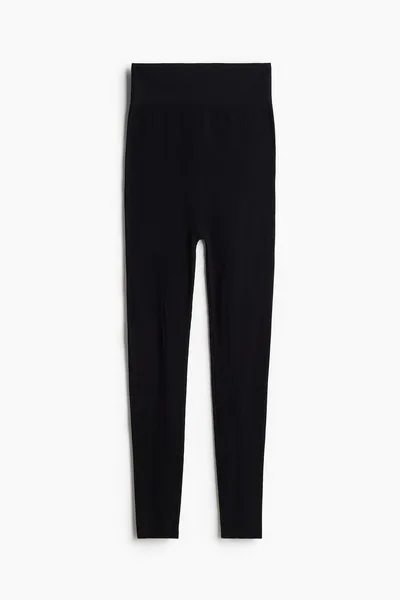H&M MAMA Seamless Ribbed Leggings