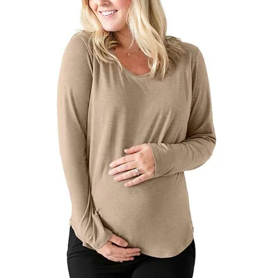 Kohl's Maternity Kindred Bravely Long Sleeve Nursing T-Shirt