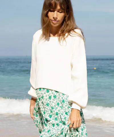 Bump City Adele Luxury Knit Maternity & Nursing Crop