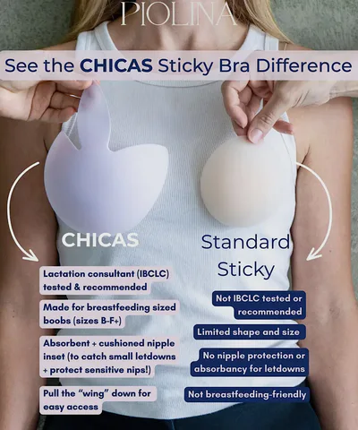 Bump City Chicas: Nursing-Friendly Sticky Bra