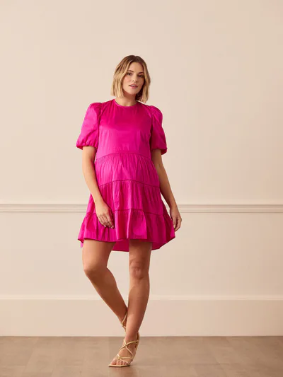 For The Creators Aubrey Tiered Dress