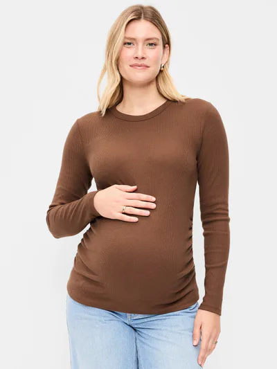 Old Navy Maternity Snug Long-Sleeve T-Shirt