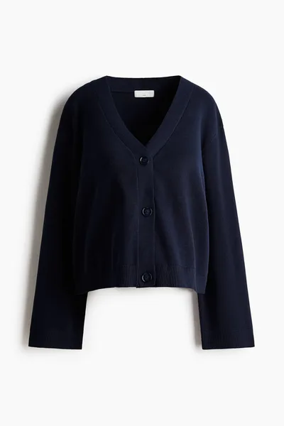 H&M MAMA Fine-Knit Cardigan