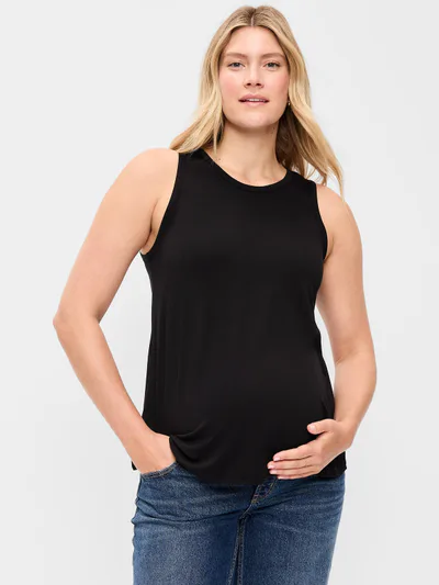 Old Navy Maternity High-Neck Relaxed Tank Top