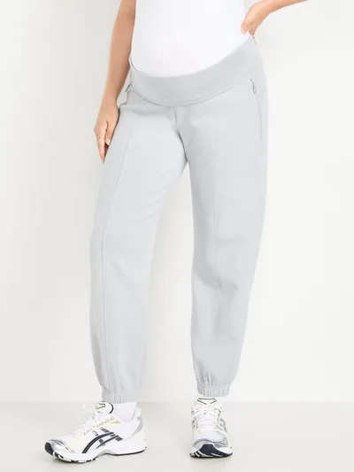 Old Navy Maternity Dynamic Fleece Rollover Waist Joggers