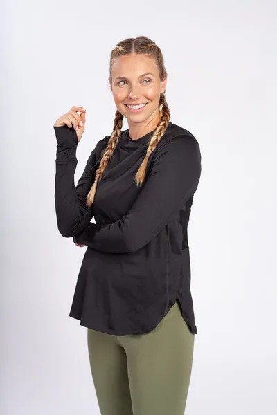 duoFit Maternity Activewear Marathon Long Sleeved Shirt