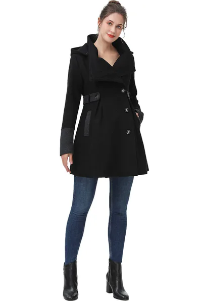 Kimi + Kai Kimi + Kai Maternity "Harper" Wool Coat