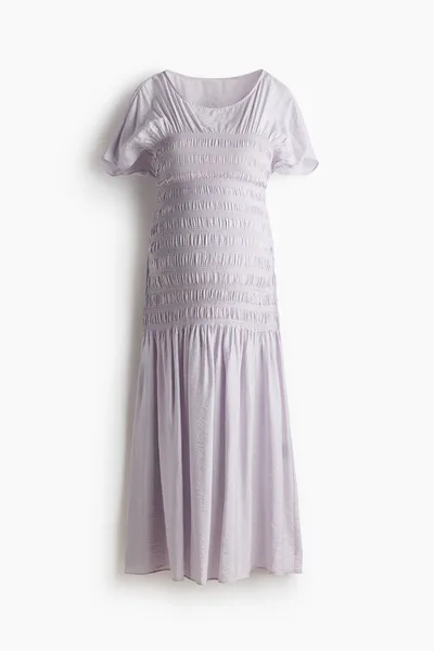 H&M MAMA Smocked-Detail Dress