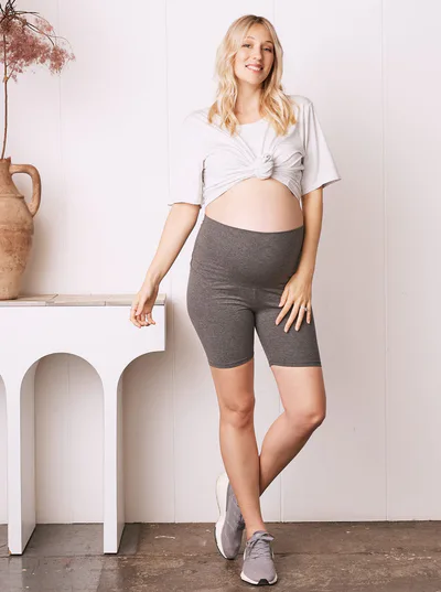Angel Maternity Versatile Cotton Maternity Shorts